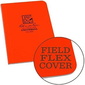 Rite In The Rain Field Flex Memo Book Tan, 6 x 3.5 x 0.25