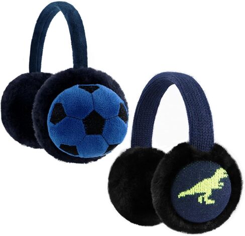 XIAOHAWANG Kids Boy Warm Earmuffs for Children Girl Winter Ear Muffs Cold Weather Ear Warmer in Kuwait