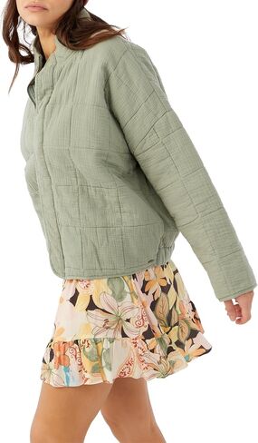 O'NEILL Womens Mabeline Jacket, Taupe Gray, Xl in Saudi Arabia
