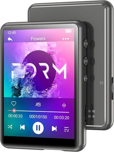 MECHEN 64GB MP3 Player Bluetooth 5.3 with 2.4" Full Touch Screen，Portable Digital Music Player with Speaker，FM Radio, Line Recording, HiFi Lossless Sound, Support up to 128GB. (Pink) in Kuwait