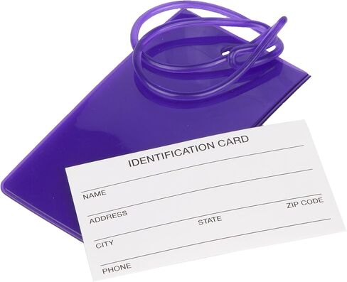 7 Pack TravelMore Luggage Tags for Suitcases, Flexible Silicone Travel ID Identification Labels Set for Bags & Baggage - Multi Color Pack in Kuwait