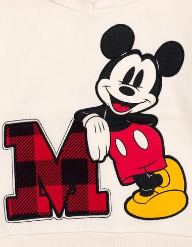 Disney Mickey Mouse Fleece Pullover Hoodie and Pants Outfit Set Infant to Big Kid in Kuwait