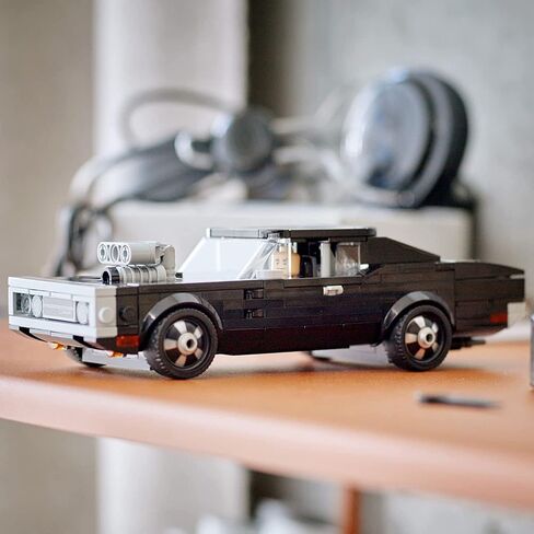 LEGO Speed Champions Fast & Furious 1970 Dodge Charger R/T 76912, Toy Muscle Car Model Kit for Kids, Collectible Set with Dominic Toretto Minifigure in Saudi Arabia