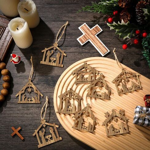 36 Pieces 4th of July Ornaments for Tree Independence Day Wooden Gnome Hanging Decor Red White Blue Wooden Decor Memorial Day Leprechaun Cutouts Pendant for Independence Day Party Home Supplies in Saudi Arabia