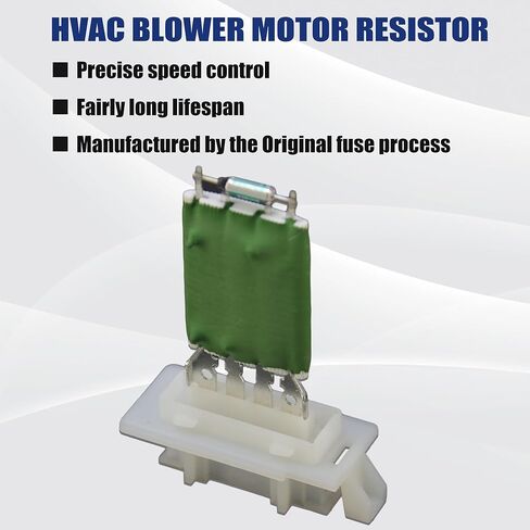 A/C Blower Motor Resistor for Mercedes-Benz Sprinter 2500 3500 C300 C350 for Land Rover LR2 Range Rover Evoque for Volvo V60 S60 XC60 X70 XC70 S80 Replace #68012613AA,2048707710, LR002685 in Kuwait