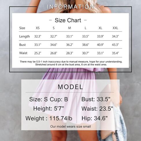 EXLURA Womens Spaghetti Strap Pleated Short Jumpsuit Sleeveless Flowy Playsuit Rompers in Kuwait