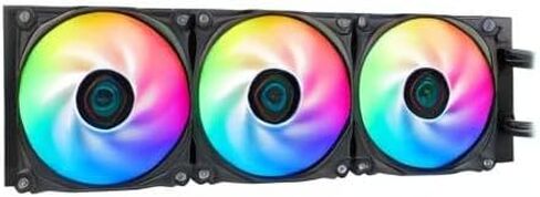 Iceberg Thermal IceFLOE Oasis 360mm AIO CPU Liquid Cooler - Close-Loop ARGB Gen 2 Water Cooler - 3 PWM RGB Case Fans - LGA 1700 / AM5 Ready in Saudi Arabia