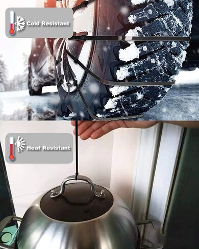 روابط طويلة بسحاب شديدة التحمل مقاس 18 بوصة مقاومة للأشعة فوق البنفسجية بوزن 200 رطل، ربطات عنق بسحاب صناعية سوداء، أربطة سلكية من النايلون السميك، سحابات بلاستيكية كبيرة لإدارة الكابلات، الاستخدام الخارجي 50 قطعة in Kuwait