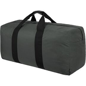 Vorspack Extra Large Duffle Bag for Travel - 100L Duffel Bag for Men Gear Bag for Storage Foldable Weekender Bag for Overnight Camping - Black