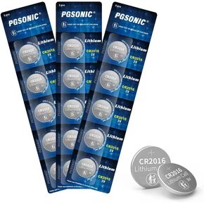 PGSONIC CR2025 3V Lithium Battery (15pcs)