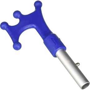 Camco Telescoping Handle with Boat Hook, 3-6ft, Handle Can Be Used with Multiple Accessories - 41912