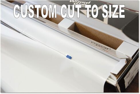 سبورة بيضاء فورية من Wizard Wall®، سطح قابل للمسح الجاف وقابل لإعادة تعيين موضعه، لفة مقاس 27.5 بوصة × 40 بوصة in Kuwait