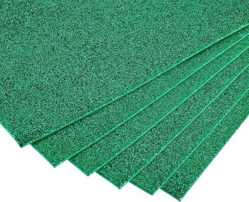 uxcell Dark Yellow Glitter EVA Foam Sheets 11 x 8 Inch 2mm Thick for Crafts DIY Projects 24 Pcs in Saudi Arabia