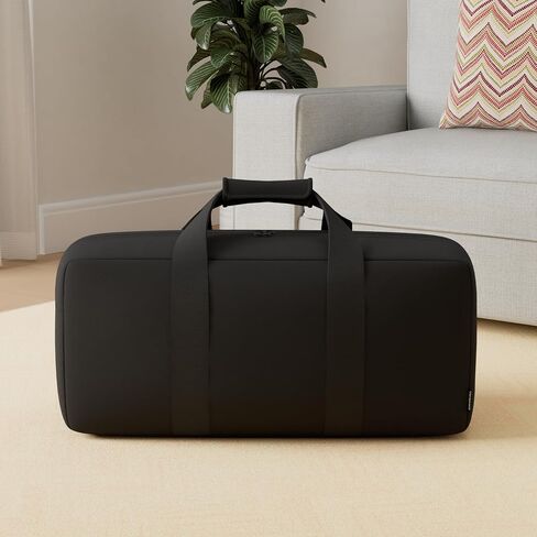 Vorspack Extra Large Duffle Bag for Travel - 100L Duffel Bag for Men Gear Bag for Storage Foldable Weekender Bag for Overnight Camping - Black in Saudi Arabia