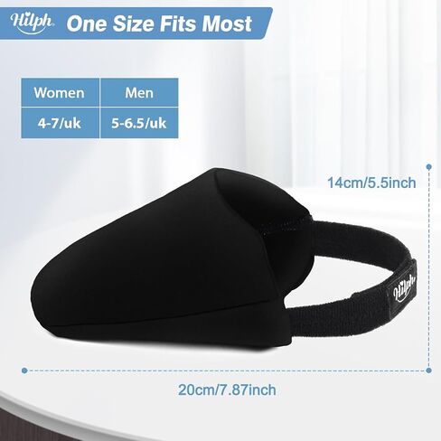 Hilph Foot Toe Ice Pack Wrap for Swelling & Bunion Surgery, Soft Forefoot Ice Pack, Hot & Cold Therapy Foot Cold Pack for Broken Toes, Plantar Fasciitis, Tendonitis, Swelling, Bunions, Gout in Saudi Arabia