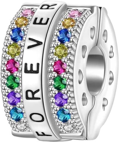 DALARAN Stopper Beads for Bracelets 925 Sterling Silver Clip Spacer Charm Bracelet Stoppers in Kuwait