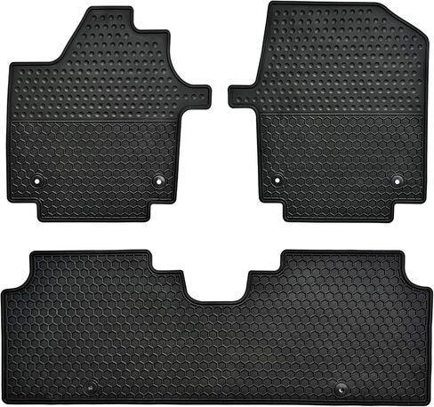 Car Floor Mats Custom Fit for Hyundai Elantra 2024 2023 2022 2021 2020 2019 2018 2017 Odorless Washable Heavy Duty Rubber (All Weather) Floor Liners Black in Kuwait
