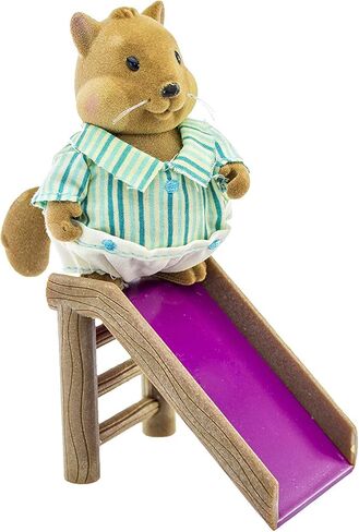 Li’l Woodzeez – Living Room & Nursery Set – 23Pcs Miniature Dollhouse Furnitures & Accessories – Pretend Play – Gift Toy for Kids 3 Years + in Kuwait