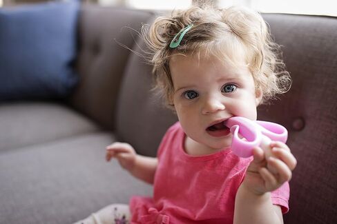 Baby Banana - Blue Banana Toothbrush, Training Teether Tooth Brush for Infant, Baby, and Toddler in Saudi Arabia