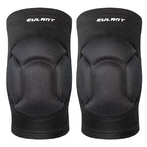 YEEKORO Knee Pads with Thickened SBR Pad Sports Knee Support Sleeve Anti-Slip Wrestling Knee Braces for Adult Teenagers Knee Protector for Pain Relief, Workout,Snowboarding,Volleyball,Soccer（1 Pair）