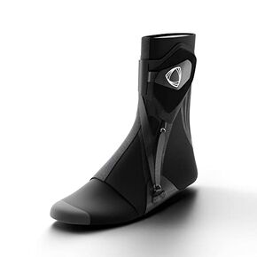 BETTERGUARDS Ankle Brace | Compression Wrap for Sprained Ankle Heel Protector | Adjustable Support Bandage for Running Basketball & Other Sports with Tech-Enhanced Ankle Stabilizer - Black, Right, XXL
