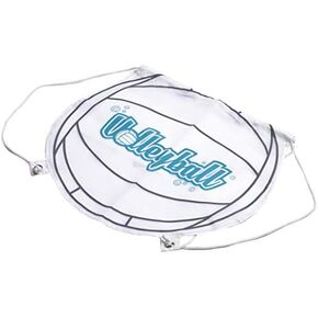 Tandem Sport Volleyball Cinch Sack - Individual Volleyball Ball Bag - Mesh Bag for Transporting Single Volleyball - Clip On Ball Holder for Backpack or Duffle - Gift for Volleyball Players