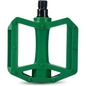 DRBIKE MTB Pedals Mountain Bike Pedals, Plastic Bicycle Pedals for City Commuter Bike Fixie, Multiple Size and Color Options