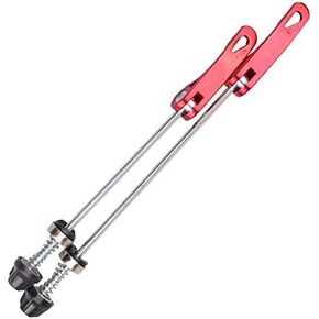 ABSOAR Cycling Bike Skewers Quick Release Wheel Hub Front and Rear Clip Bolt Lever F100/ R135 mm fits City Bike F110/ R148 150 mm Road Mountain Bike MTB BMX, 1 Pair