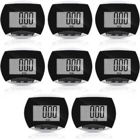 Weewooday Pedometer Step Counter Walking Running Pedometer Portable LCD Pedometer with Calories Burned and Steps Counting for Jogging Hiking Running Walking