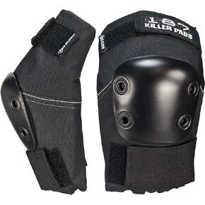 187 Killer Pads Pro وسادة الكوع، أسود،