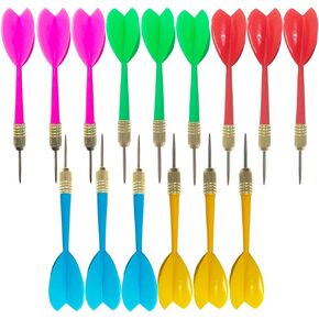 Interbusiness BBstep Steel Tip Dart Colorful Dart 15pcs 6g Assorted Color