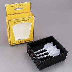 CUESOUL ROST T19 Integrated Dart Shaft and Flights Ice 23mm/28mm/33mm Big Wing Shape-Say Goodbye to Falling Dart Flight