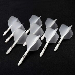 CUESOUL 3 Sets Integrated Dart Shaft and Flights,Dart Shaft Length 21mm/28mm/33mm