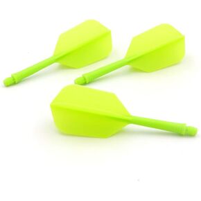 CUESOUL ROST Integrated Dart Shaft and Flights Medium,Slim Shape,Set of 3