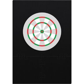 Tinideya Dart Board Backer Extended Length Dart Wall Protection 36 x 25 x 1 Inch Dartboard Surround Wall Protector Black Dartboard Backboard Protector for Dart Board Area Backer Dart Board Backing