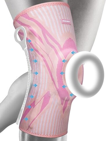 دعامات الركبة من EULANT للنساء والرجال، كم ضغط للركبة مع مثبتات جانبية ووسادة جل الرضفة، دعم الركبة لألم الركبة، وسادات الركبة لتمزق الغضروف المفصلي، والتهاب المفاصل، والرباط الصليبي الأمامي، وتخفيف آلام المفاصل، والجري in Kuwait