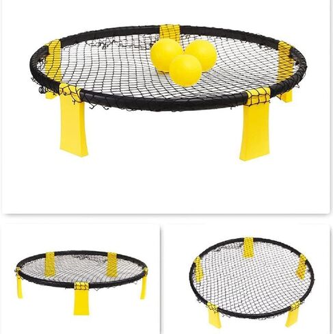 Replaceable Net for Spike Roundnet Game,Compatible with Most Competitive Tournament in Kuwait