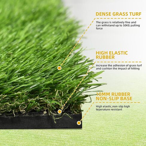 DWVO Golf Putting Green Practice Putting Mat، سجادات كبيرة لوضع الجولف، بساط تدريب احترافي على الجولف للاستخدام الداخلي والخارجي، بساط جولف واقعي مع حفرة رملية ومخاطر المياه in Saudi Arabia