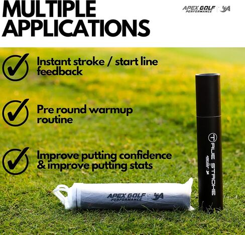 Golf Putting Practice Training aid,Perfect Perfect Practice Golf Putting mat, Tour aim Golf Alignment Golf Training aid, Putting Golf Set with Putting arc in Kuwait