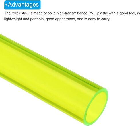 PATIKIL Table Tennis Rubber Roller, Table Tennis Roll Stick Bar Glue Rolling Stick Plastic DIY Sticky Tool for Assembling Table Tennis Racket in Saudi Arabia