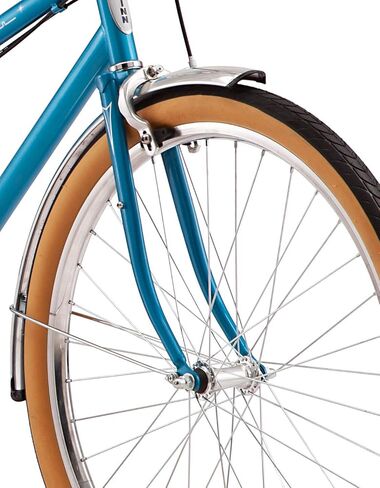 دراجة Schwinn Twinn Classic Tandem Adult Beach Cruiser، مقعد مزدوج، إطارات متوسطة أو كبيرة منخفضة الخطوة، 7 أو 21 سرعة، إطارات حضرية 650c، فرامل من سبيكة الفرجار in Kuwait