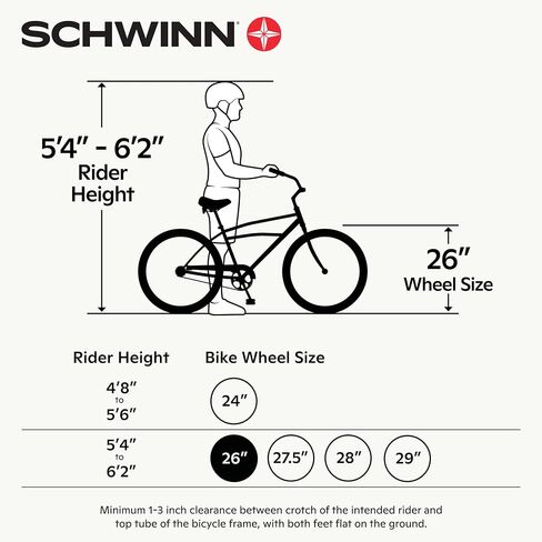 دراجة Schwinn Twinn Classic Tandem Adult Beach Cruiser، مقعد مزدوج، إطارات متوسطة أو كبيرة منخفضة الخطوة، 7 أو 21 سرعة، إطارات حضرية 650c، فرامل من سبيكة الفرجار in Kuwait