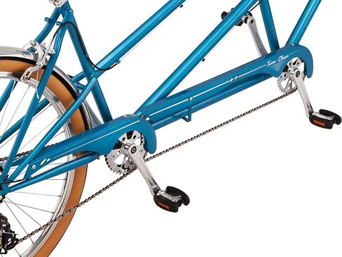 دراجة Schwinn Twinn Classic Tandem Adult Beach Cruiser، مقعد مزدوج، إطارات متوسطة أو كبيرة منخفضة الخطوة، 7 أو 21 سرعة، إطارات حضرية 650c، فرامل من سبيكة الفرجار in Kuwait