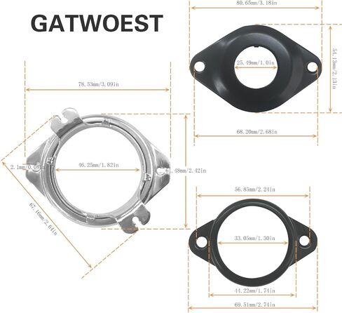 GATWOEST Pro-Grade BMX Bike Gyro Brake Cables أمامي + خلفي (علوي + سفلي) مع دوار دوار مجموعة كاملة من خطوط فرامل دراجة BMX مجموعة سلك كابل ومبيت - مستقر ومرن وطويل الأمد in Saudi Arabia