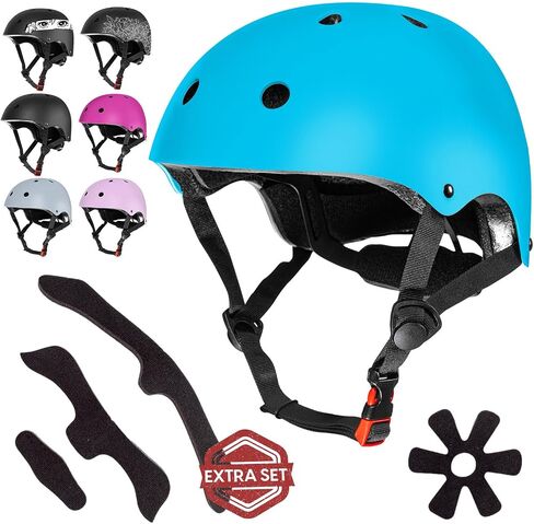 MhIL Adults & Kids Bike Helmets for Men Women – Certified Kids Helmet for Boys Girls, Bicycle Toddler Helmets for Skateboard Scooter Cycling Adjustable Multi-Sport Helmets for Toddlers, Kids & Adults in Saudi Arabia