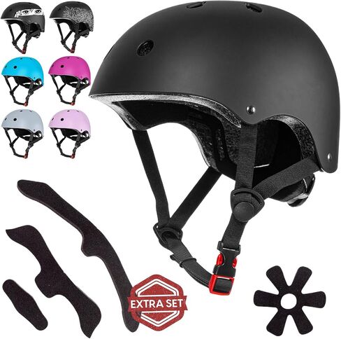MhIL Adults & Kids Bike Helmets for Men Women – Certified Kids Helmet for Boys Girls, Bicycle Toddler Helmets for Skateboard Scooter Cycling Adjustable Multi-Sport Helmets for Toddlers, Kids & Adults in Saudi Arabia
