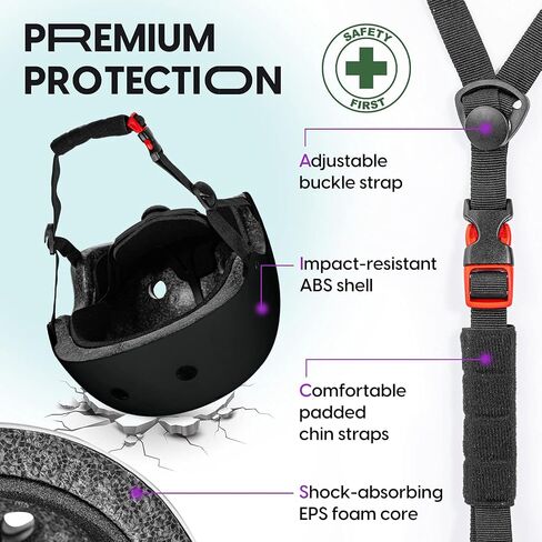 MhIL Adults & Kids Bike Helmets for Men Women – Certified Kids Helmet for Boys Girls, Bicycle Toddler Helmets for Skateboard Scooter Cycling Adjustable Multi-Sport Helmets for Toddlers, Kids & Adults in Saudi Arabia