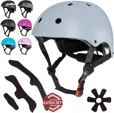 MhIL Adults & Kids Bike Helmets for Men Women – Certified Kids Helmet for Boys Girls, Bicycle Toddler Helmets for Skateboard Scooter Cycling Adjustable Multi-Sport Helmets for Toddlers, Kids & Adults in Saudi Arabia