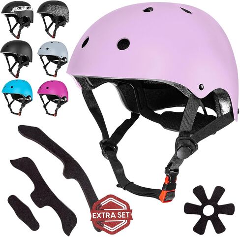MhIL Adults & Kids Bike Helmets for Men Women – Certified Kids Helmet for Boys Girls, Bicycle Toddler Helmets for Skateboard Scooter Cycling Adjustable Multi-Sport Helmets for Toddlers, Kids & Adults in Saudi Arabia