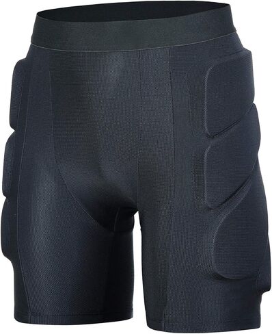 beroy Padded Shorts Protective Hip-Butt-Tailbone - 3D Protection for Ski Skate Snowboboard Soccer Football in Saudi Arabia